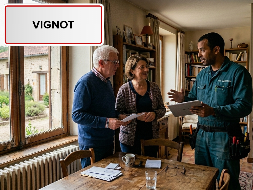 Installation de pompe à chaleur à Vignot (55200) dans la Meuse